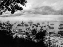 李玉田氏の1950年の作品「Harbour Seen from Penha Hill」(素材提供:MAM)