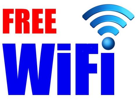 マカオ国際空港の無料Wi-Fiサイン