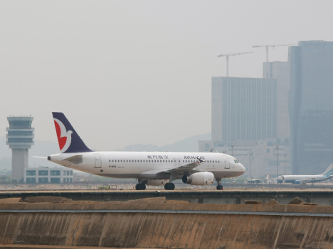 マカオ航空機（資料）＝マカオ国際空港（写真：MGTO）