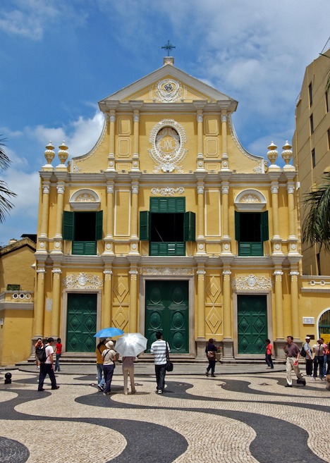 マカオの世界遺産「聖ドミニコ教会」（写真：ICM）