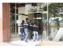 衛生局取締官による商業ビル巡回の様子(衛生局)