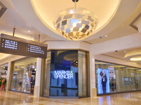 ショップスコタイセントラル2階にオープンしたマカオ初進出となるマークス&スペンサー（写真：Marks and Spencer (Asia Pacific) Limited）