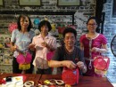 ランタン手作り体験(写真:文化局)