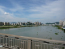 広東省珠海市を通ってマカオの横から南シナ海へ至る珠江の分流(資料)—本紙撮影