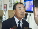 平成27年度外務大臣表彰を受賞した村石邦夫氏=2012年5月—本紙撮影