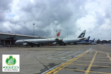 香港国際空港（資料）—本紙撮影