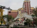 2016年8月に開業したホテル客室数1700室を誇る大型IR「ウィンパレス」(資料)=マカオ・コタイ地区、2016年11月本紙撮影