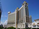 ホテルオークラマカオが入る大型IRギャラクシーマカオ(資料)=マカオ・コタイ地区—本紙撮影