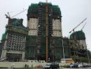マカオ・コタイ地区で建設中の大型カジノIR「グランドリスボアパレス」(資料)=2017年2月-本紙撮影