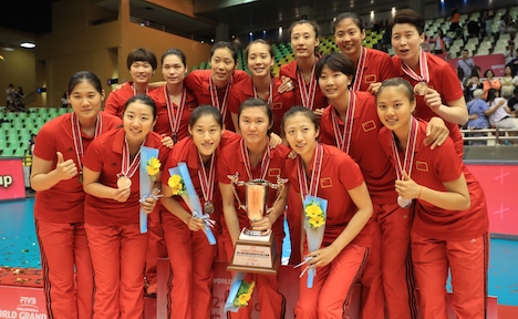 2位の中国代表チーム（写真：マカオ政府体育局）