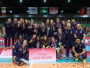 「FIVBワールドグランプリマカオ2017プレゼンテッド・バイ・ギャラクシーエンタテインメントグループ」優勝のイタリア代表チーム(写真:マカオ政府体育局)