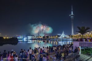 マカオ国際花火コンテストのイメージ(写真:MGTO)