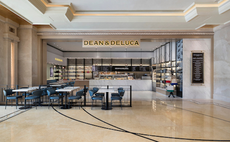 大型IR「ギャラクシーマカオ」のショッピングアーケード内にオープンした「DEAN & DELUCA」の店舗（写真：Galaxy Macau）