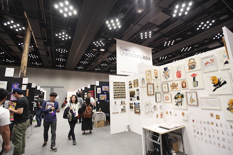 「UNKNOWN ASIA Art Exchange Osaka 2017」会場の様子（写真：UNKNOWN ASIA）