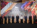 「MGMコタイ」グランドオープニングセレモニー=2018年2月13日(写真:MGM China Holdings Limited)