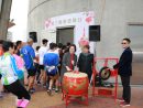 マカオタワーの展望台を目指して階段を駆け上がるランナーたち=2017年2月5日(写真:Macau Tower)