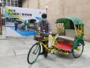ペディキャブに対する車検の様子(写真:DSAT)