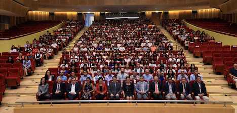 第32回マカオ大学ポルトガル語夏期講座開幕式の様子＝2018年7月16日（写真：澳門大學）