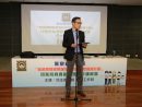 市民向けの防災啓蒙イベントに出席したマカオ司法警察局の薛仲明局長=2018年9月1日(写真:マカオ司法警察局)