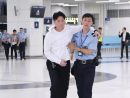 港珠澳大橋のマカオ側イミグレーションビルで実施されたマカオと珠海の関係各部門による合同消防訓練の様子=2018年10月12日(写真:マカオ警察総局)