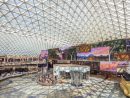 ギネス世界記録を達成したMGMコタイ中央にあるスペクタクル広場の屋根部分(写真:MGM)