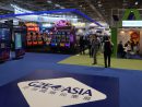 「G2Eアジア2019」エキジビション会場イメージ＝2019年5月21日、ザ・ヴェネチアン・マカオにて本紙撮影