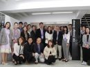 「2019年中国文連マカオ視覚芸術人材訪日交流活動」オープニング式典に臨む参加アーティストら=2019年5月13日、東京(写真:マカオ基金会)