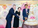 ギャラクシーマカオ開業8周年記念日に開催された従業員向けイベントの様子(写真:Galaxy Entertainment Group)