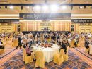 サンズチャイナが勤続満15年に達した従業員を招いて開催した祝賀ディナーレセプションの様子(写真:Sands China Limited)