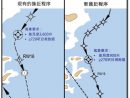 ILS進入方式(左)とRNP-AR進入方式(右)の比較(図版:マカオ民航局)