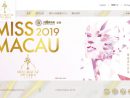 「ミスマカオ2019」公式ウェブサイトより