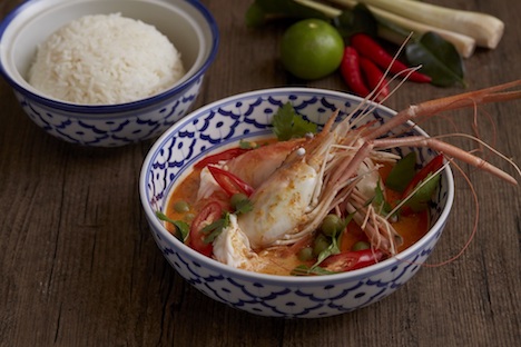 コンラッドマカオ「グランドオービット」のタイ料理フェアのメニューイメージ(写真:Conrad Macao, Cotai Central)