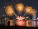 第30回マカオ国際花火コンテストの第6夜、週末のマカオの夜空を彩った日本チームの花火=2019年10月5日(写真:GCS)