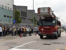 コタイ地区にあるマカオLRTタイパ線の車両基地で実施された消防訓練の様子=2019年10月15日(写真:マカオ消防局)